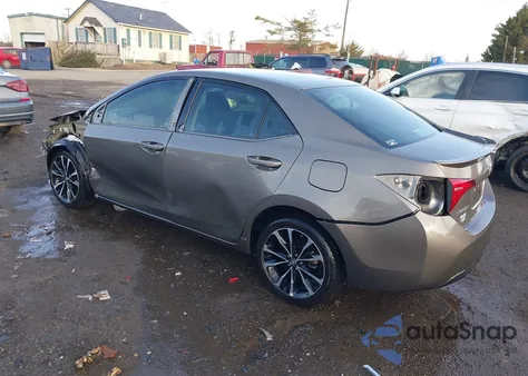 2017 Toyota Corolla Se z USA, uszkodzony, nr VIN 2T1BURHE4HC814784